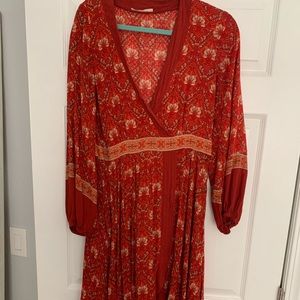 COPY - Spell & the Gypsy collective red wrap dress